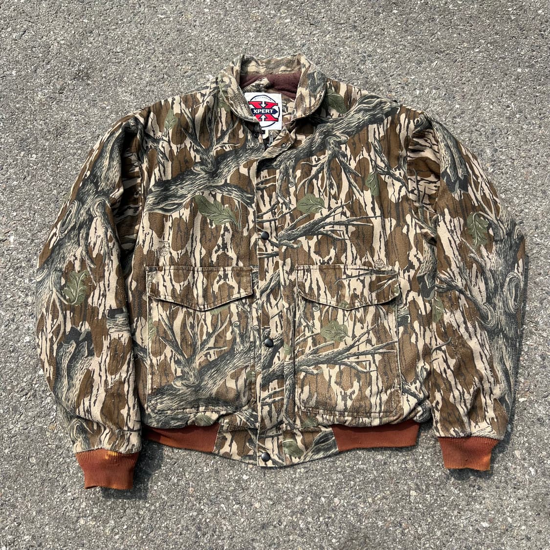 90’s Mossy Oaks 리얼트리 카모 봄버 자켓 상품이미지1