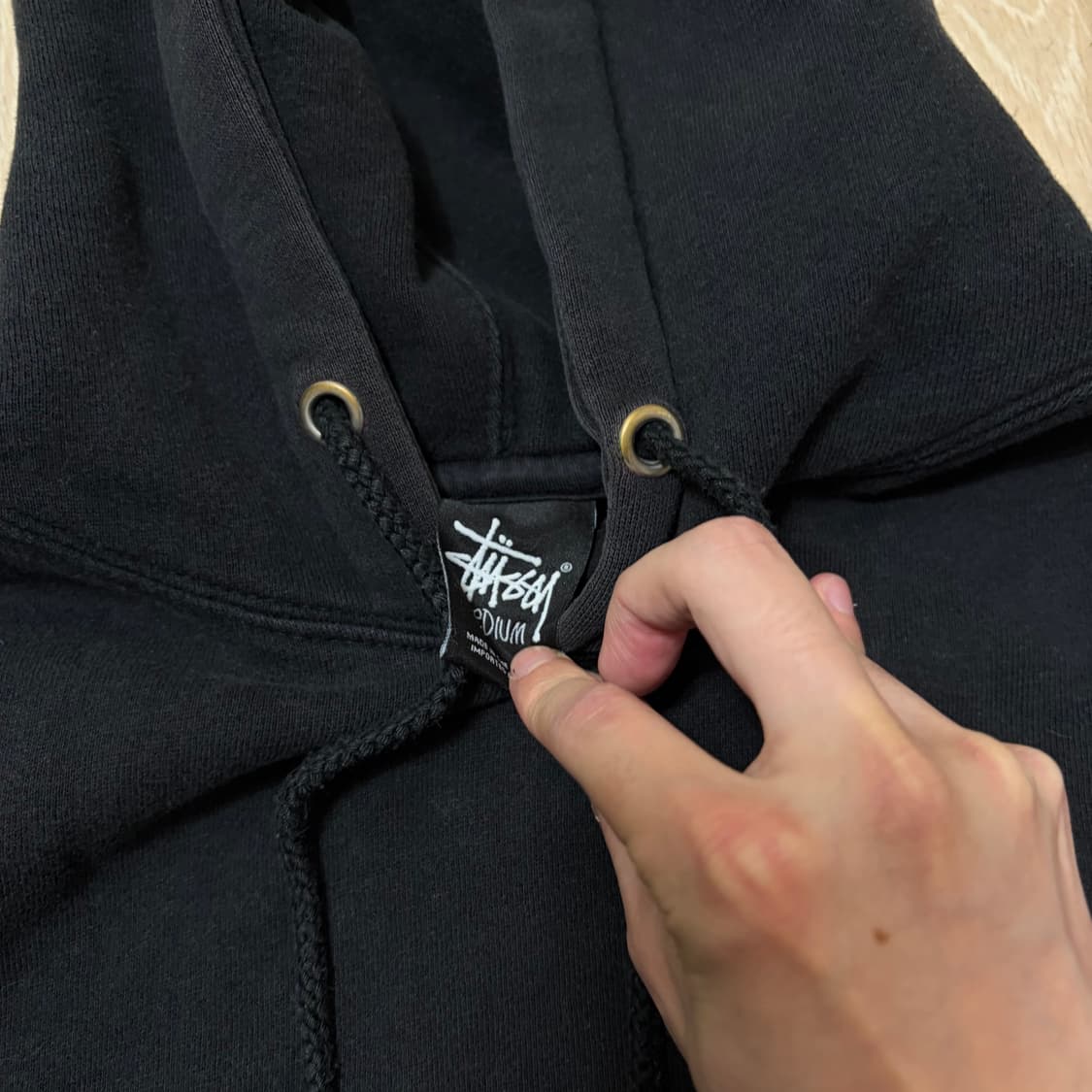 스투시 스탁 빅로고 후드티 M/95  상품이미지6