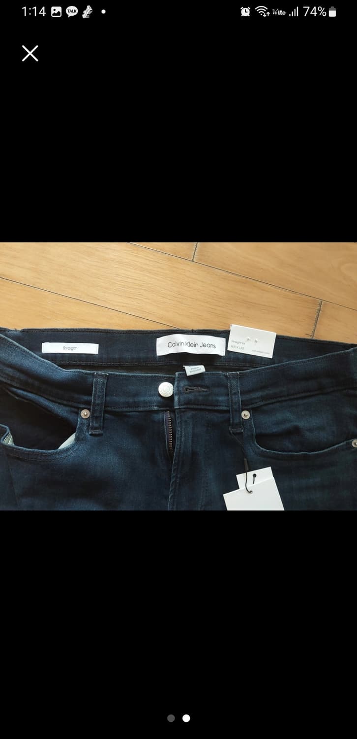 캘빈클라인 남자 데님팬츠 새상품 상품이미지2