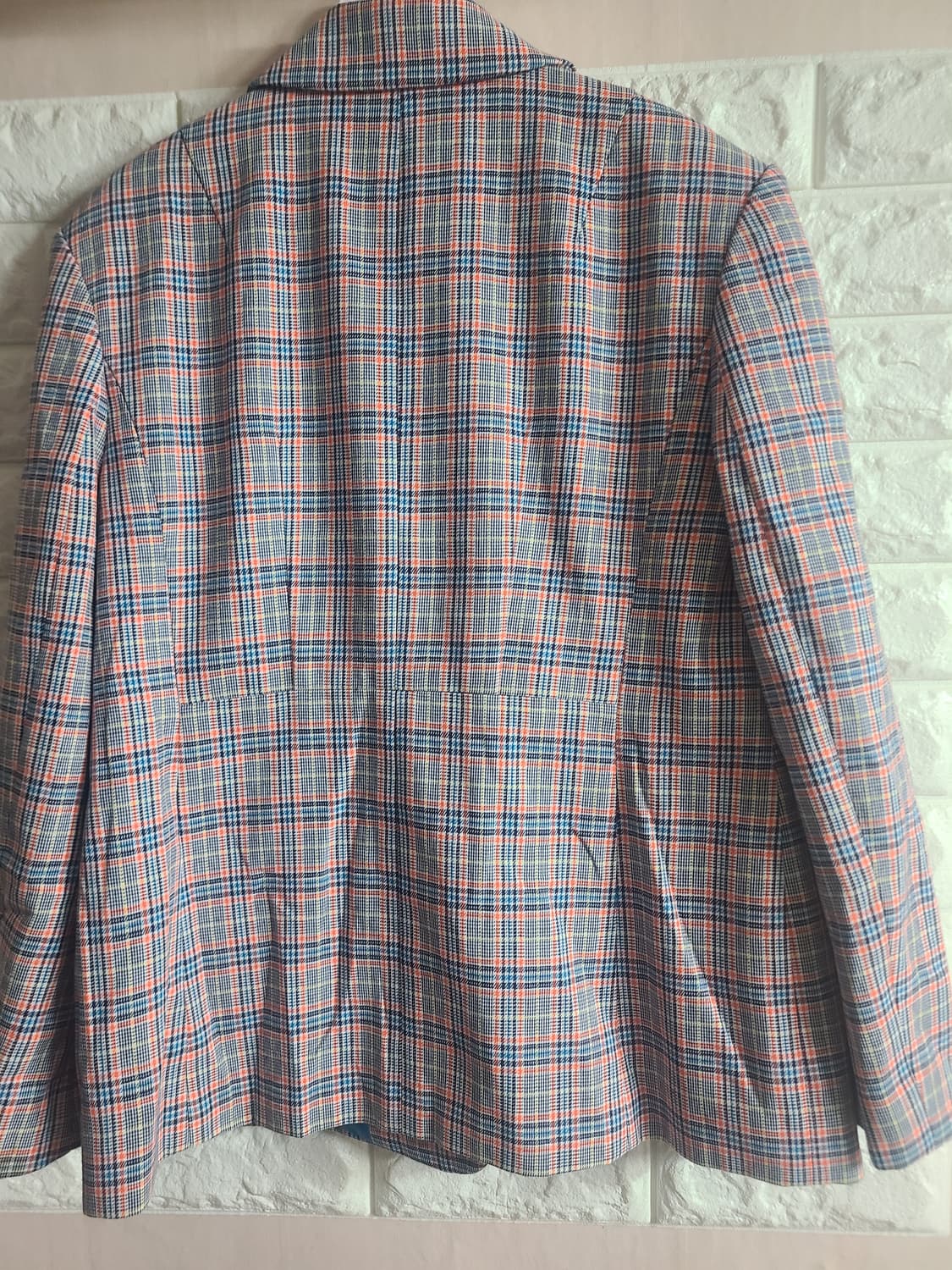 MMOW 체크 자켓 오렌지 포인트 상품이미지6