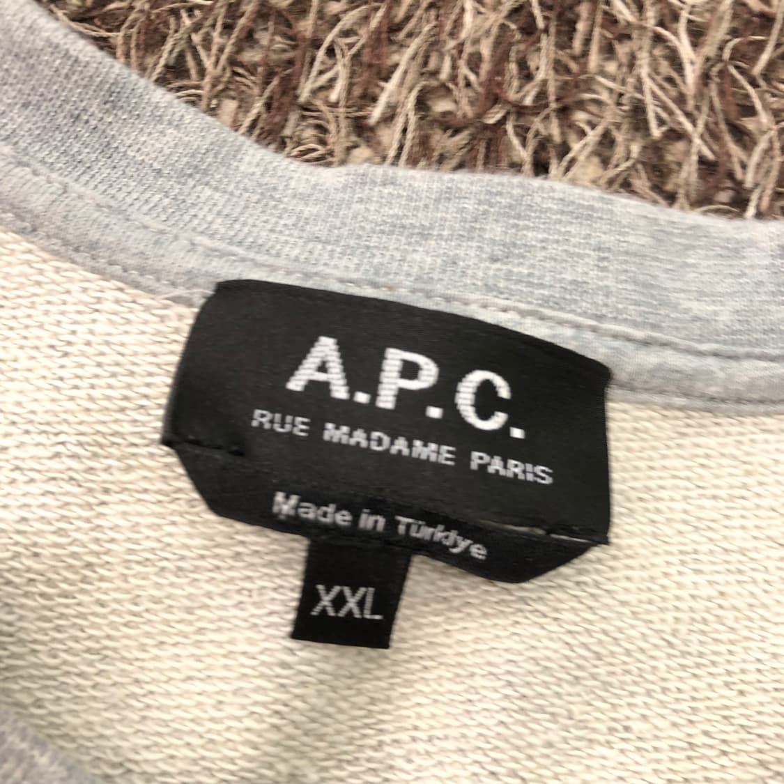 APC 아페쎄 로고 맨투맨 스웻셔츠 상품이미지3