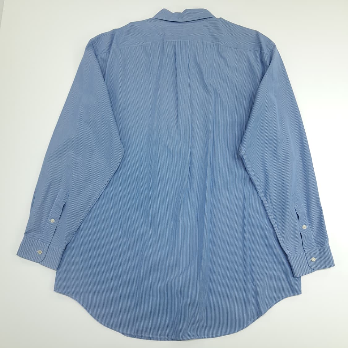 CN723 XLT 폴로 랄프로렌 USA 블루 핀스트라이프 긴팔 셔츠 남방 상품이미지7