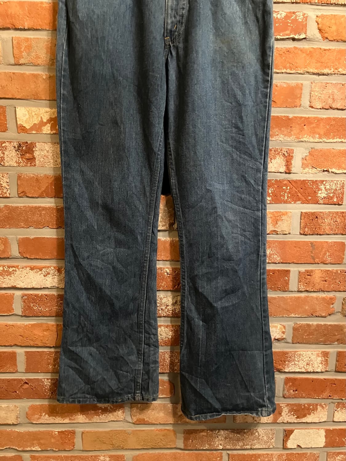 70s USA 빈티지 리바이스 646 벨바텀 부츠컷 데님 팬츠 상품이미지4