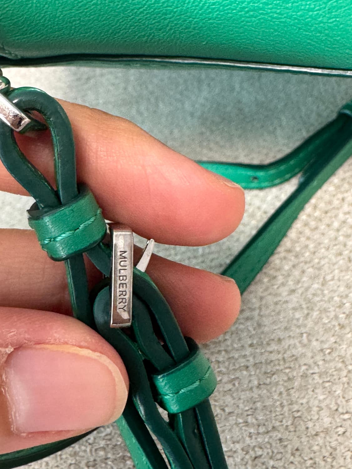 멀버리 블라썸 미니 그린백 상품이미지2