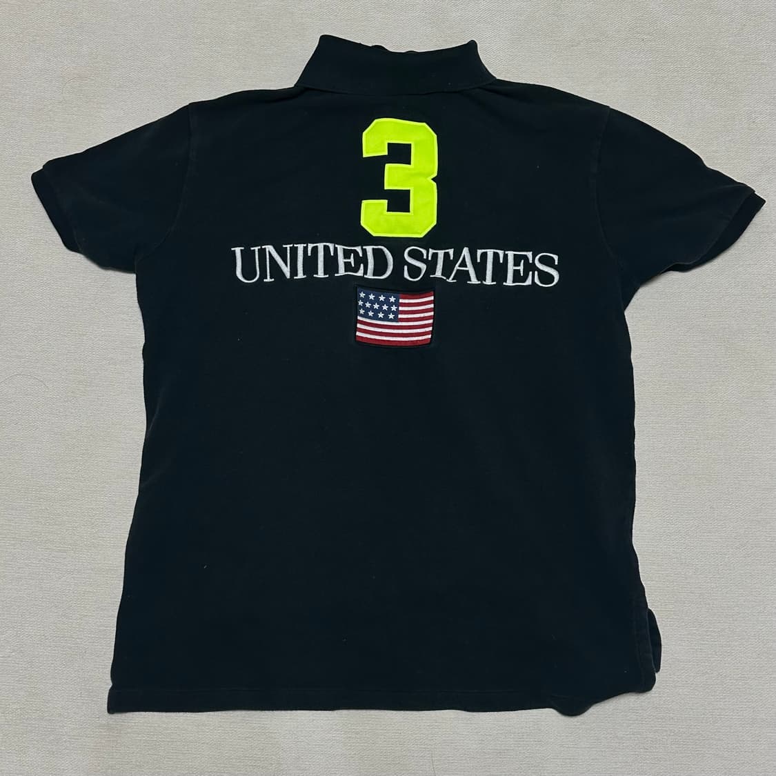 폴로 빅포니 USA 성조기 카라티 L 상품이미지5