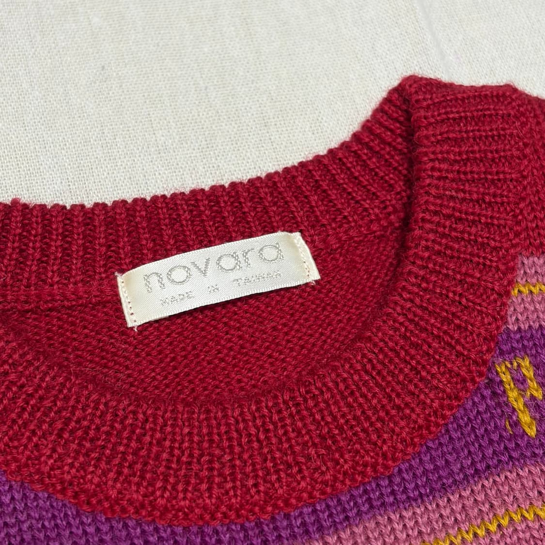 울100% 빈티지 니트베스트 상품이미지3