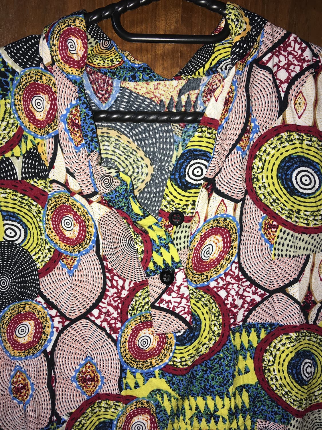 레트로 히피 미디 원피스 상품이미지4