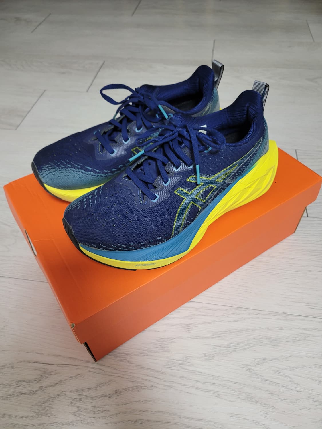 아식스 노바 블라스트4 익스팬스 블루틸 250 상품이미지3