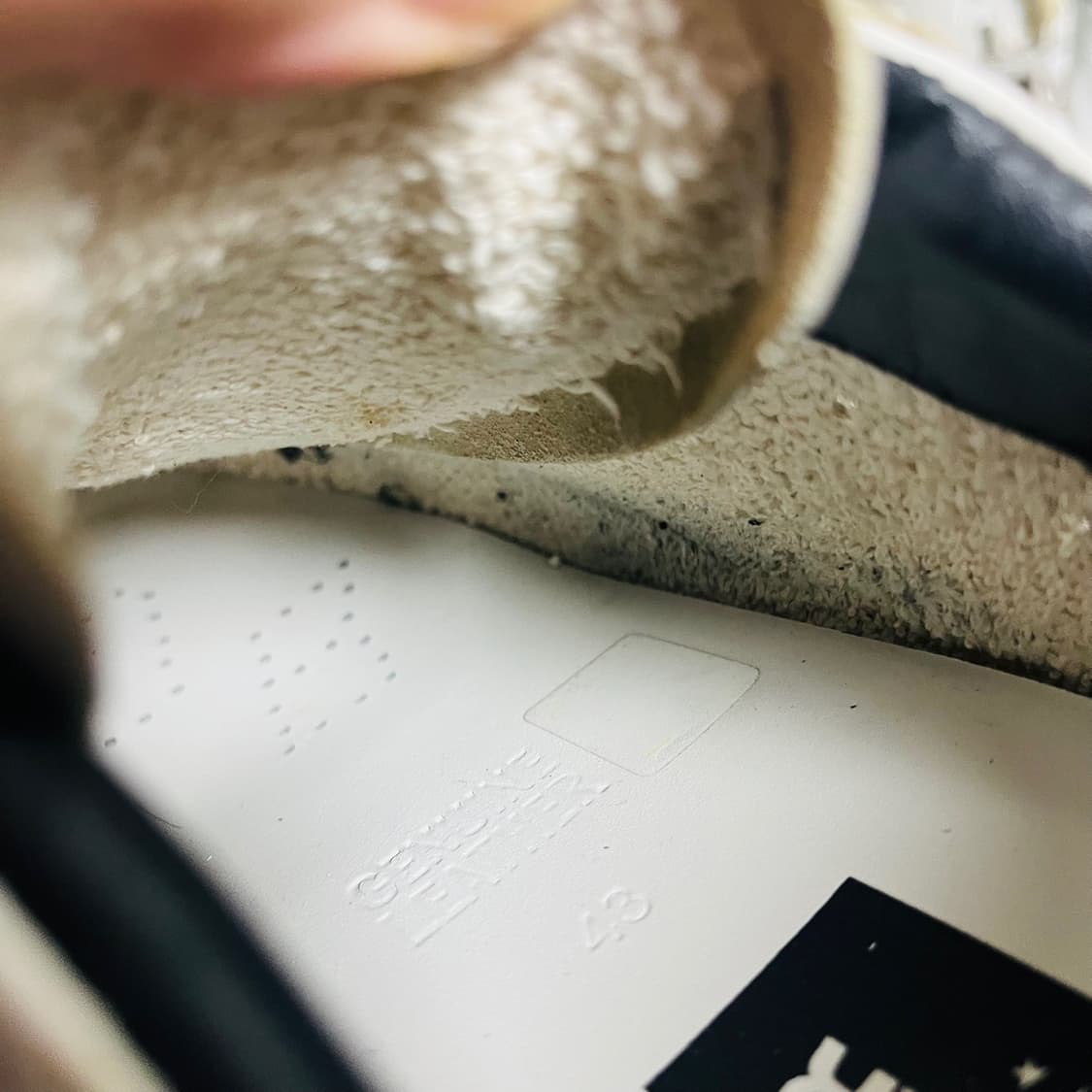 정품 43) 골든구스 블랙탭 스니커즈 275~280 상품이미지6