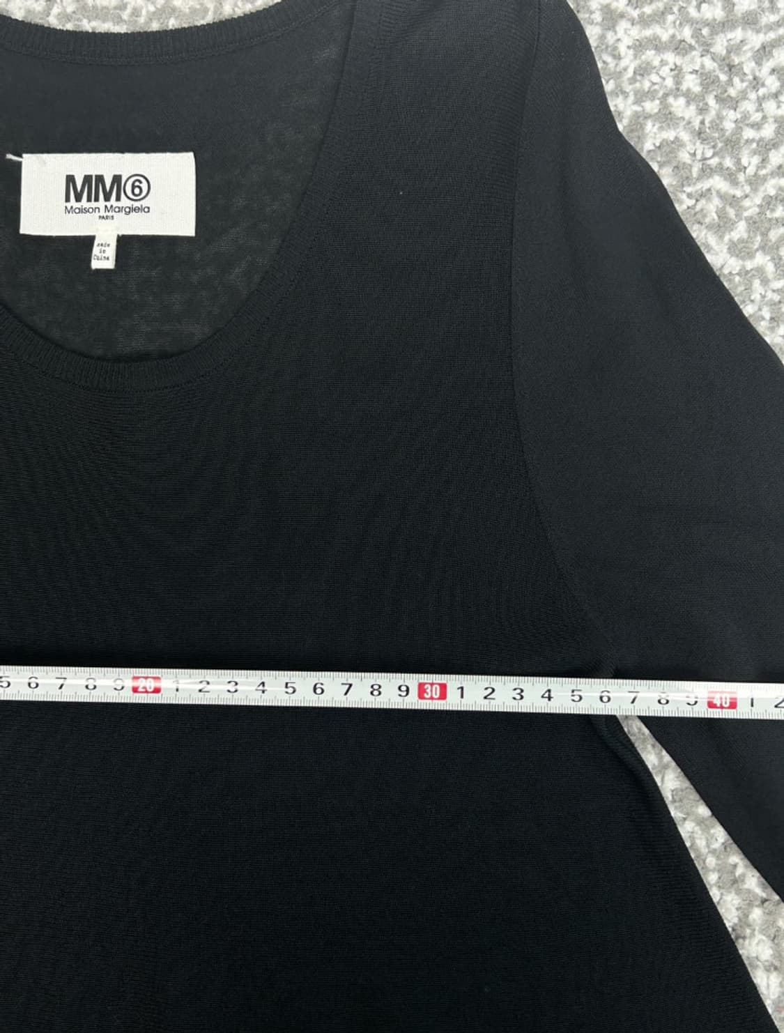 마르지엘라 MM6 롱 플레어 슬리브 니트 상품이미지5