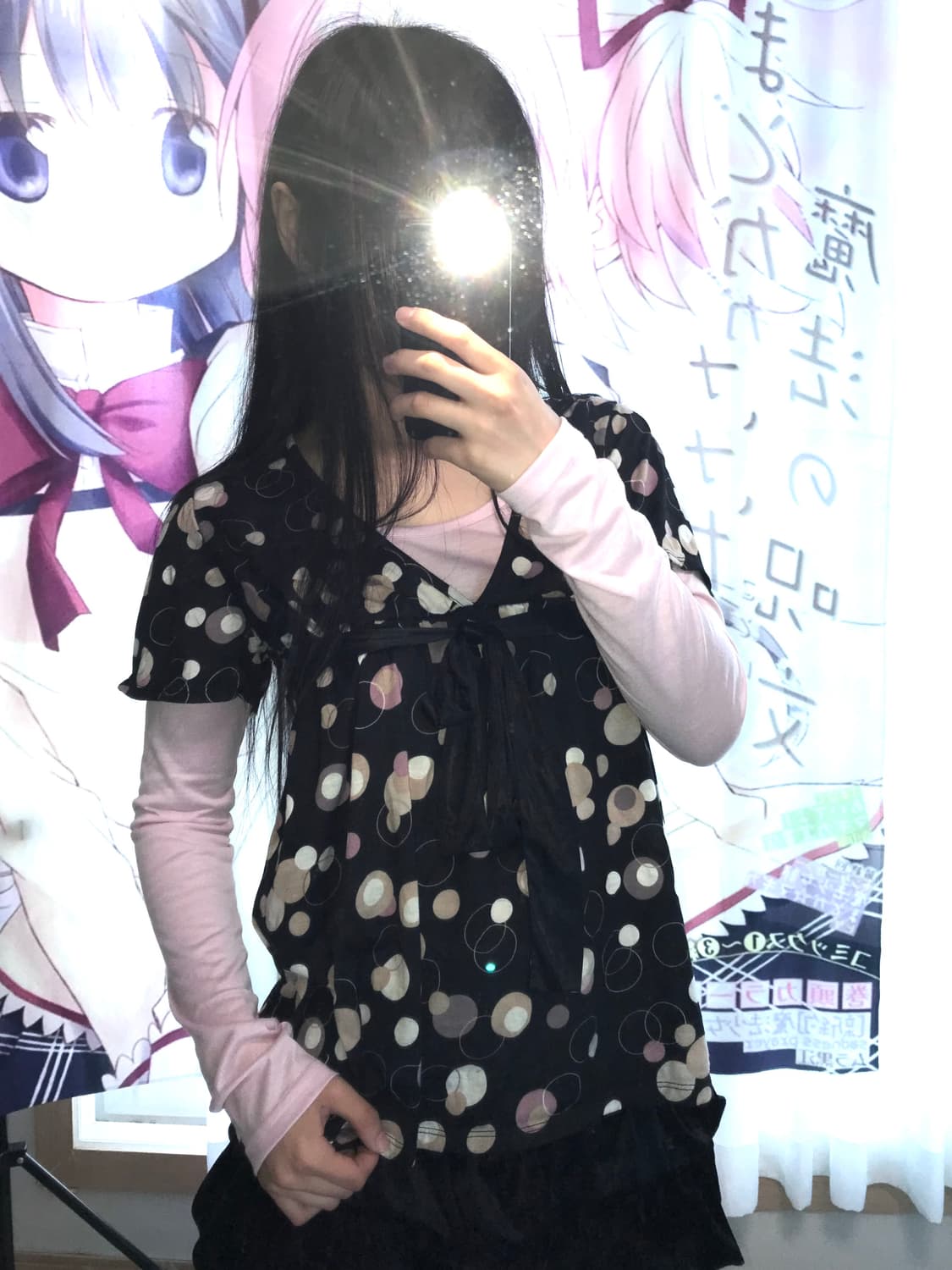 도트 리본 탑 상품이미지3