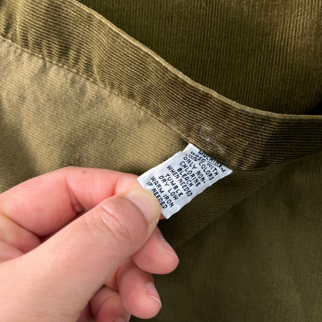 105 폴로랄프로렌 코듀로이 카키브라운 셔츠 상품이미지7