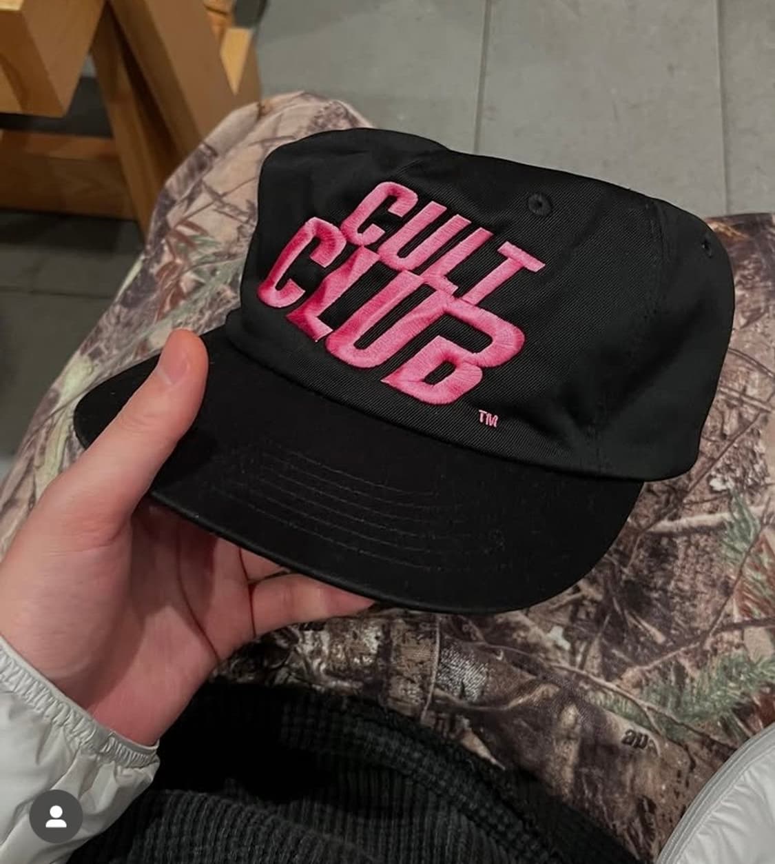 컬트히어로 파이트클럽 오마주 컬트클럽 캡 모자 상품이미지2