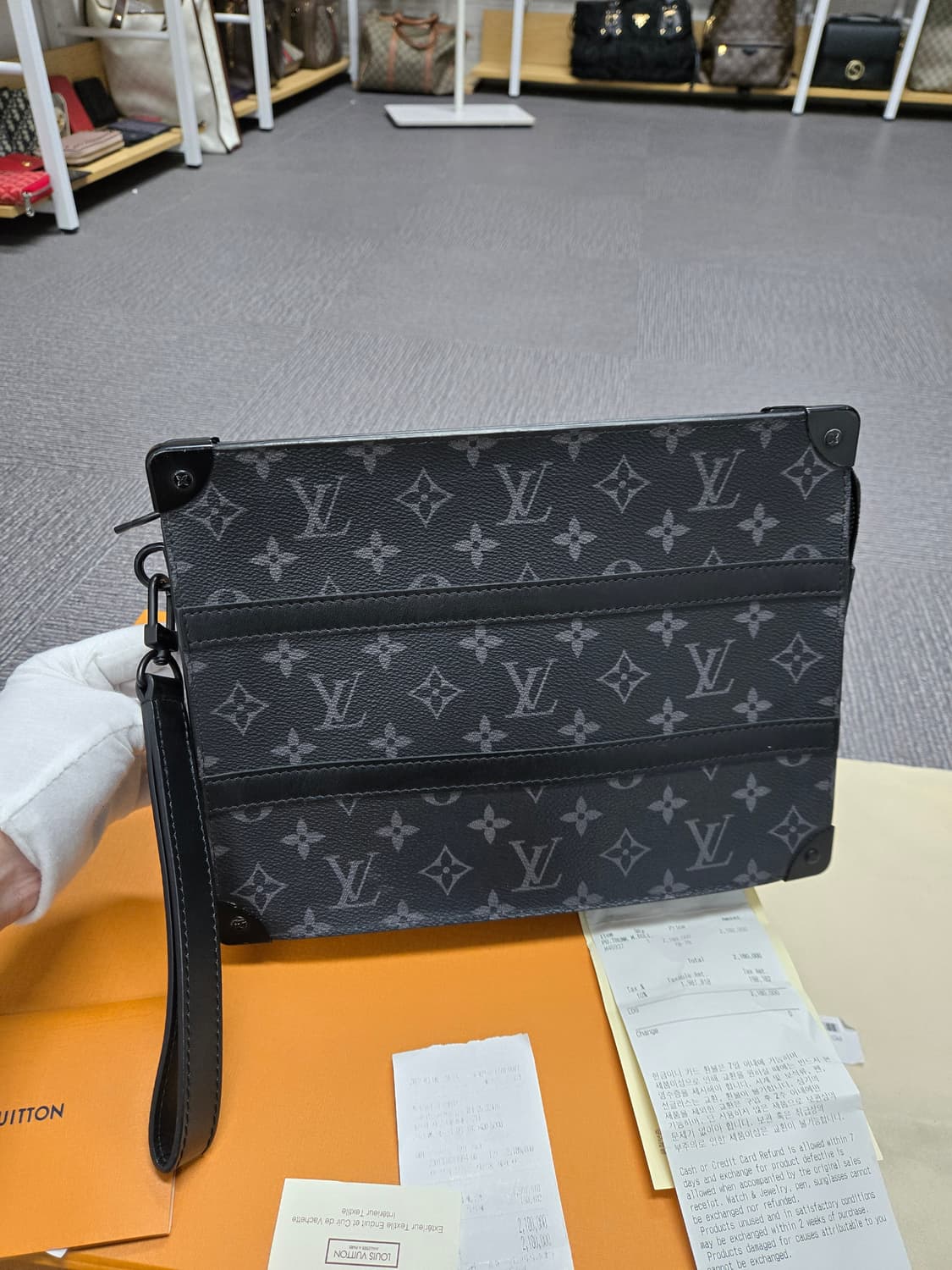 [특가][정품]루이비통 트렁크 클러치백 상품이미지2