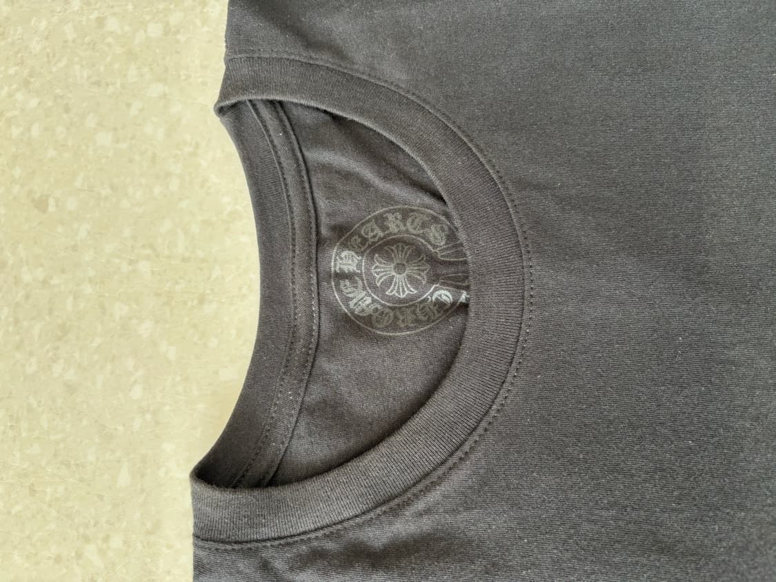 크롬하츠 스크롤라벨 반팔 xxl 상품이미지4