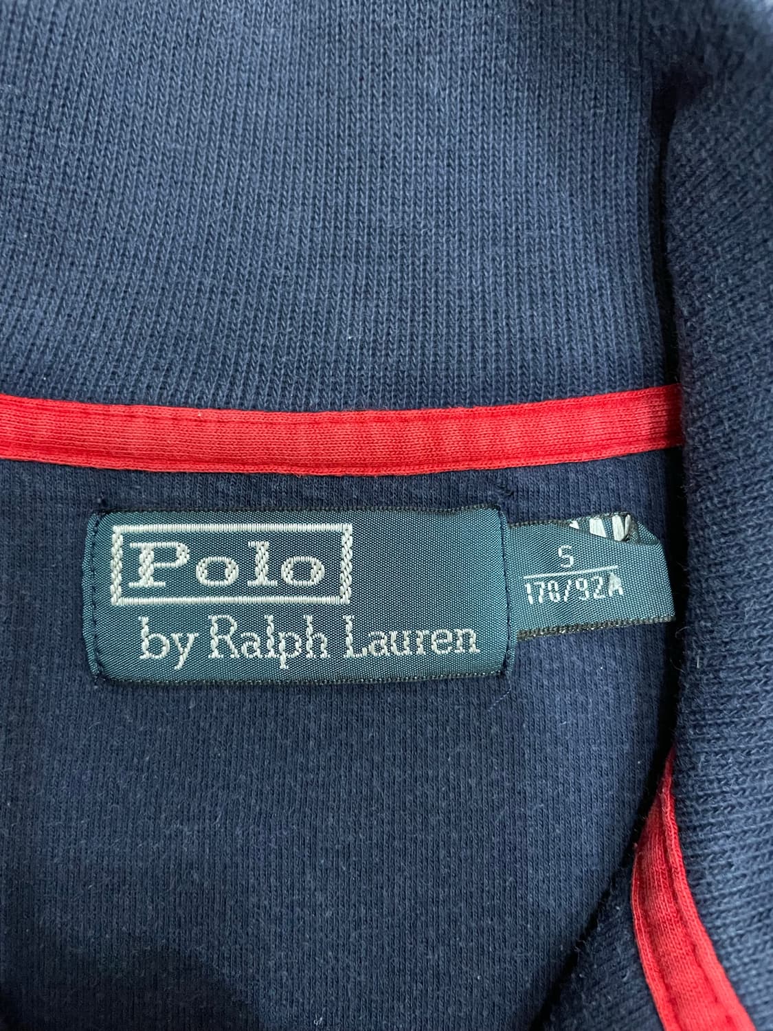 폴로 랄프로렌 빅포니 하프집업 니트 네이비 상품이미지7