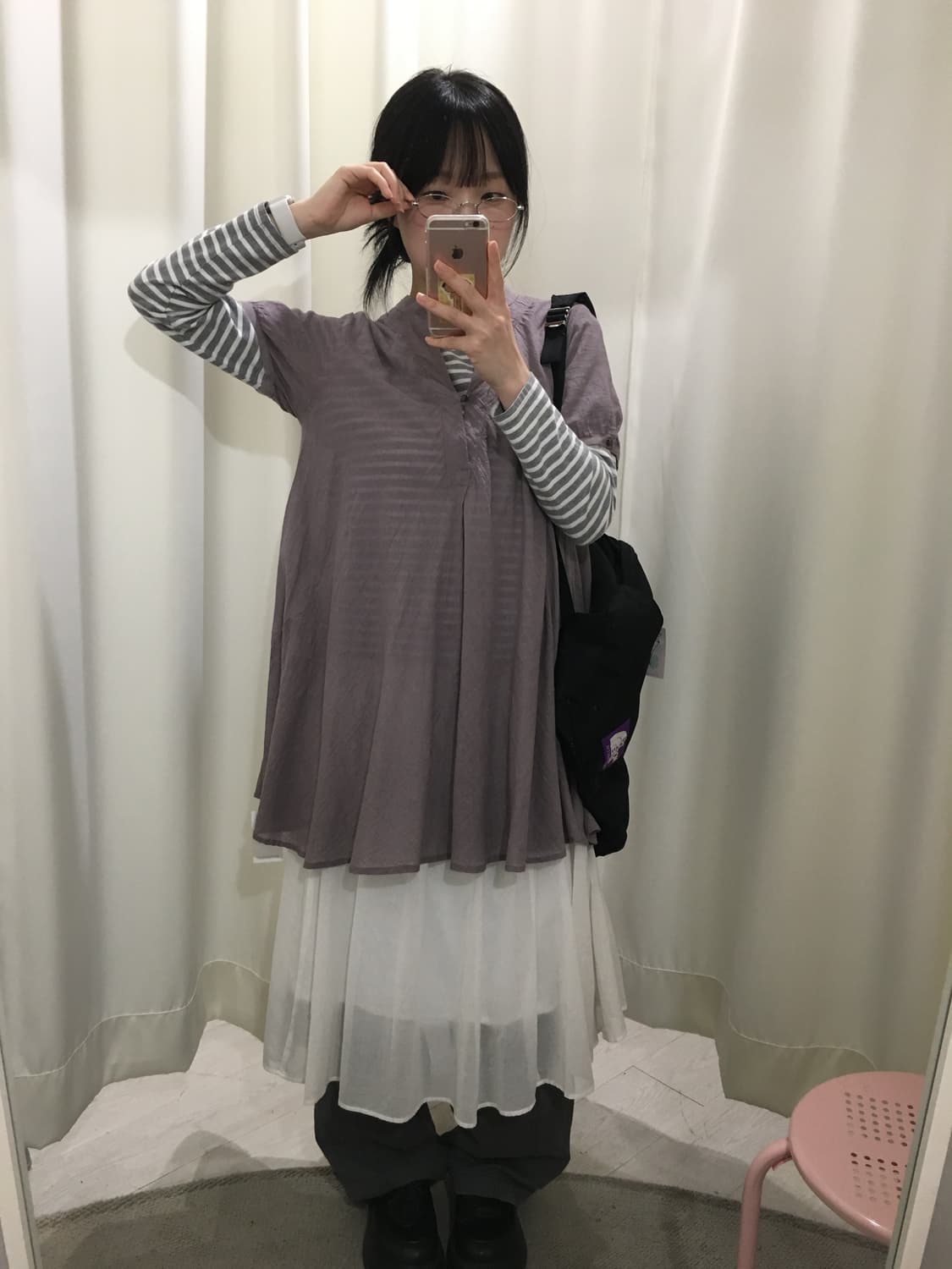 White midi skirt 상품이미지3