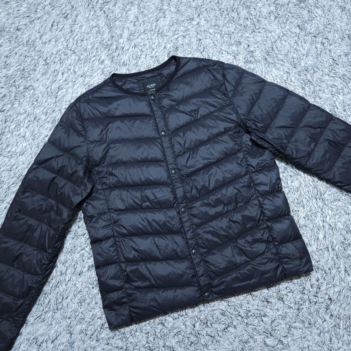 게스)100 남자 거위털 경량패딩 / 왕눈이샵 상품이미지2