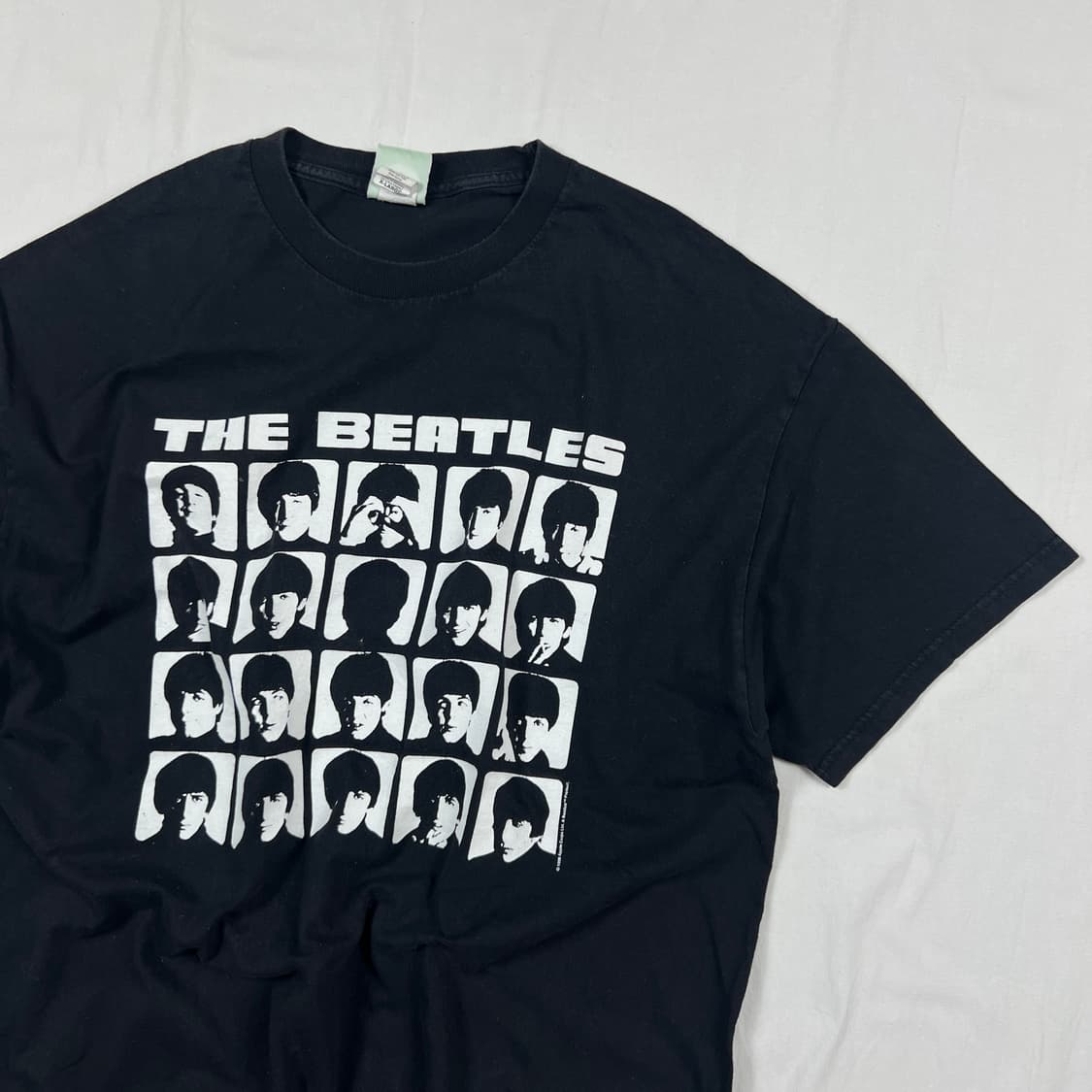 90‘s 98년도 비틀즈 beatles apple 프린트 반팔티 상품이미지2