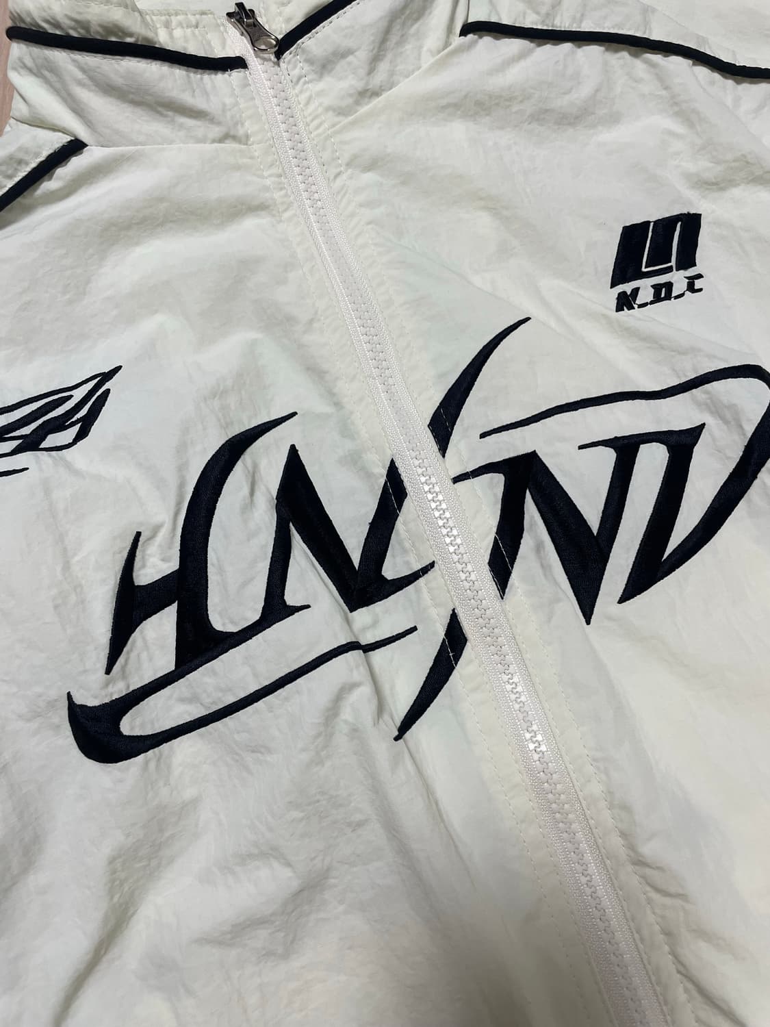 낫포너드 Tribal Logo Nylon Racing Jacket 상품이미지3