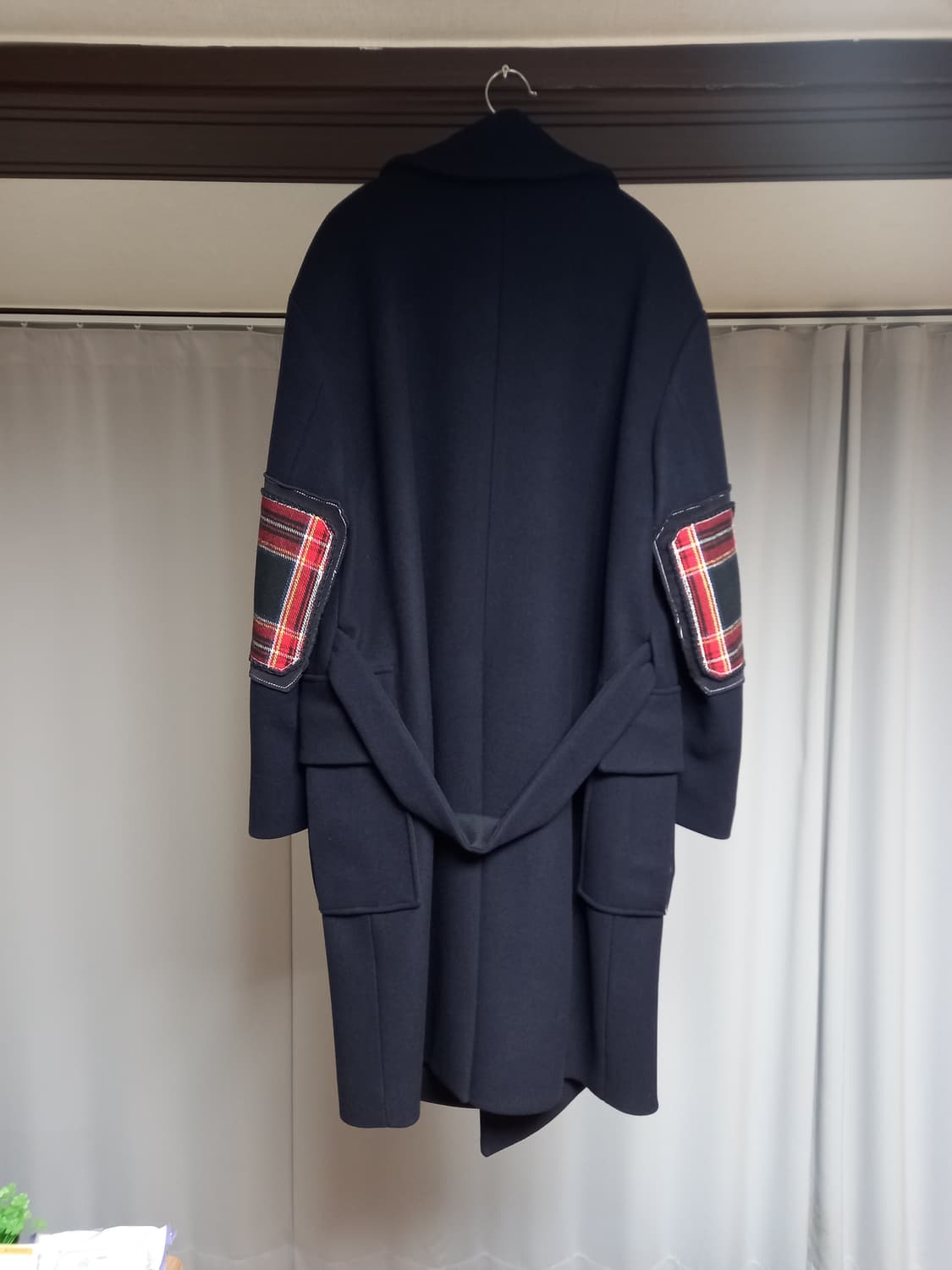 시스템옴므 캐시미어 울 코트 95 (네이비) 상품이미지2