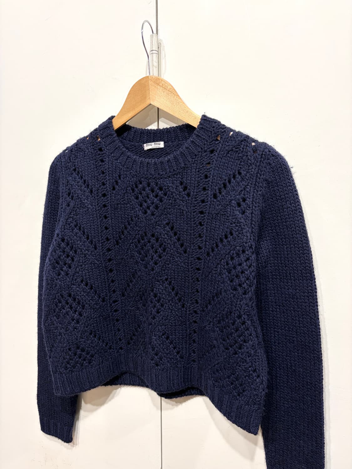 미우미우 알파카 니트 스웨터 상품이미지2