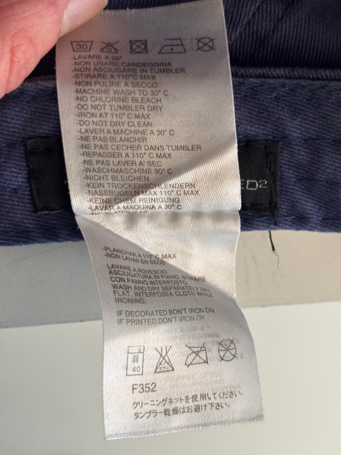 Vintage Dsquared2 Ball Cap 상품이미지8