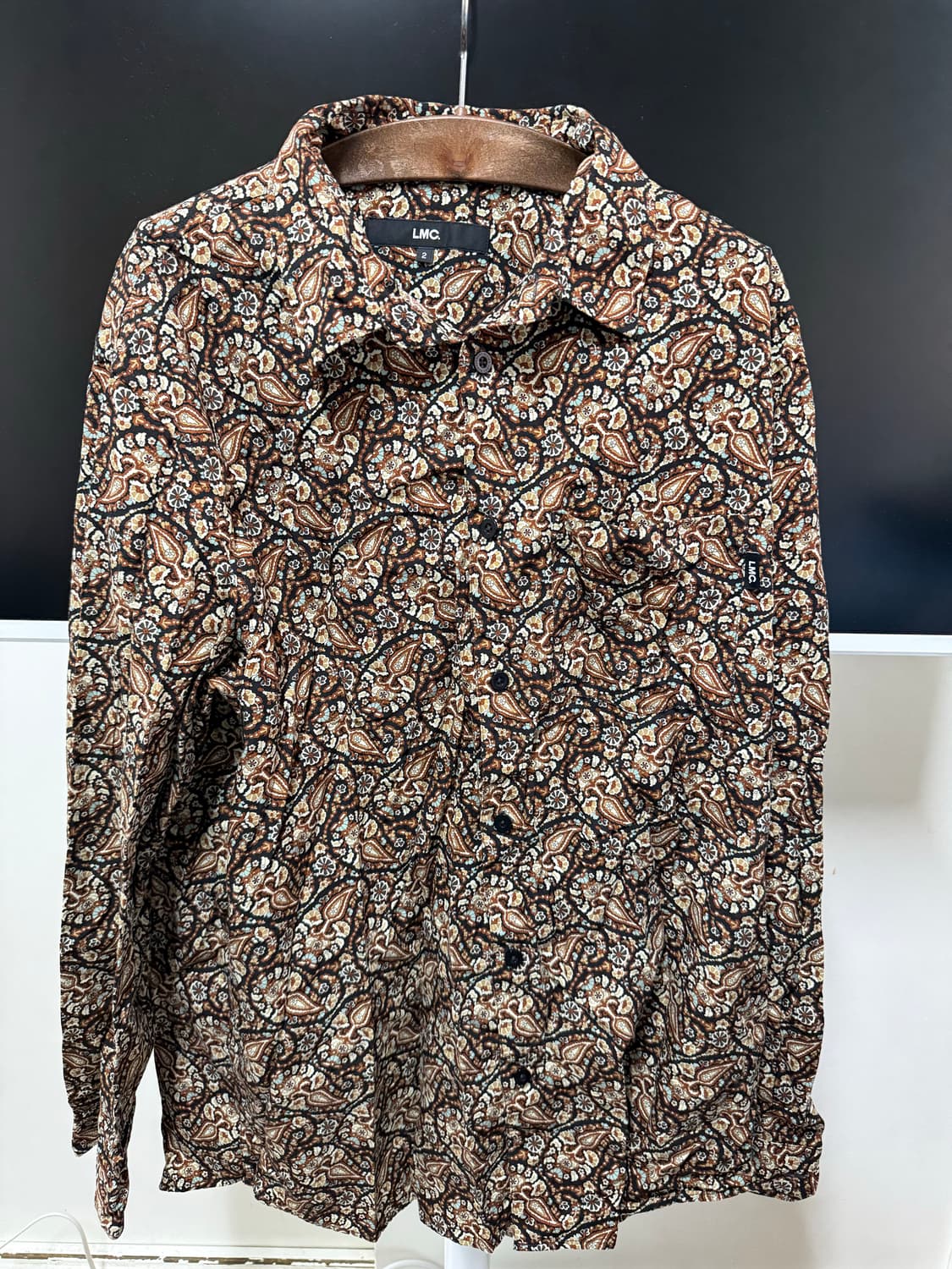 LMC 페이즐리 패턴 셔츠 2사이즈 상품이미지1