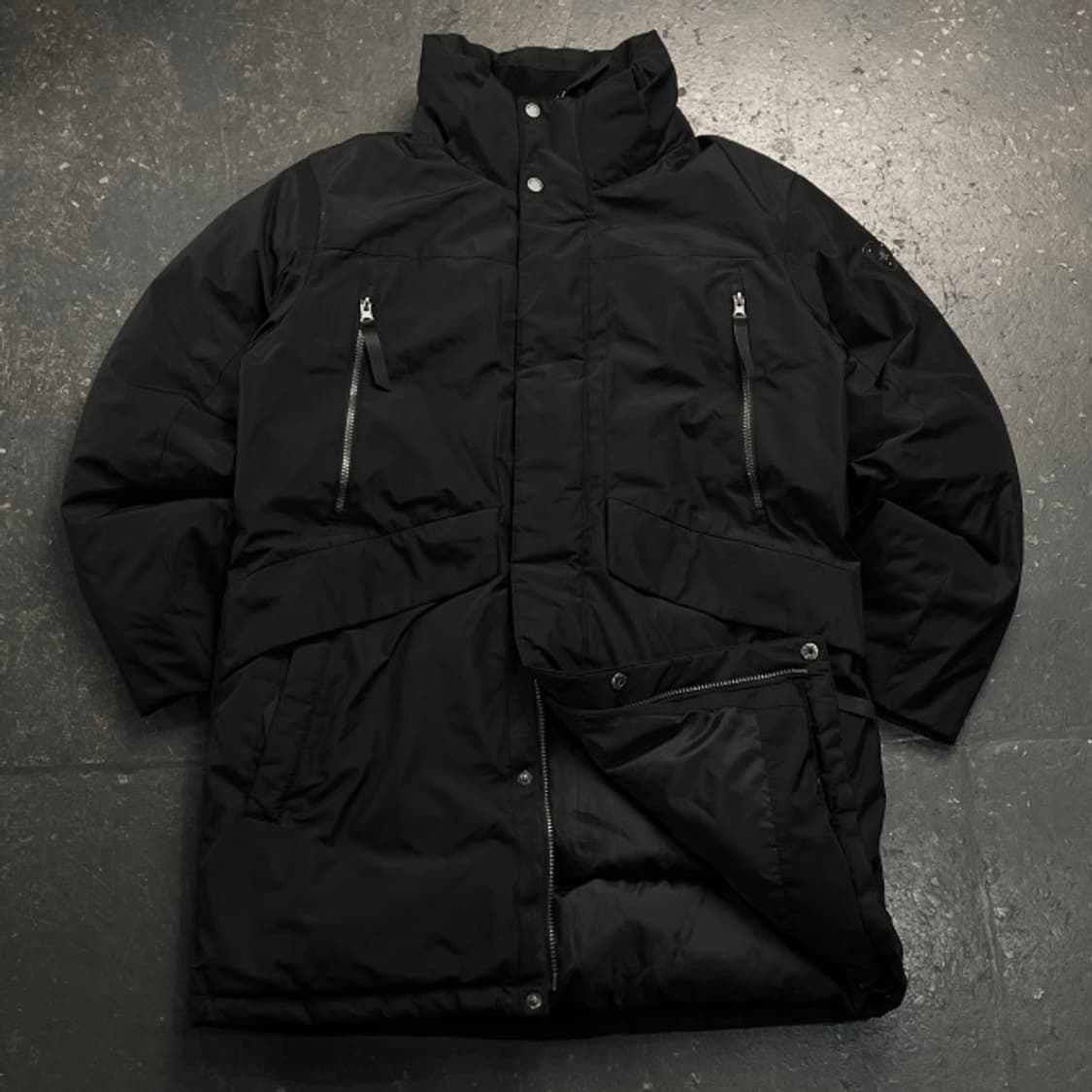 105 헨리코튼 골프 덕다운 롱패딩  상품이미지1