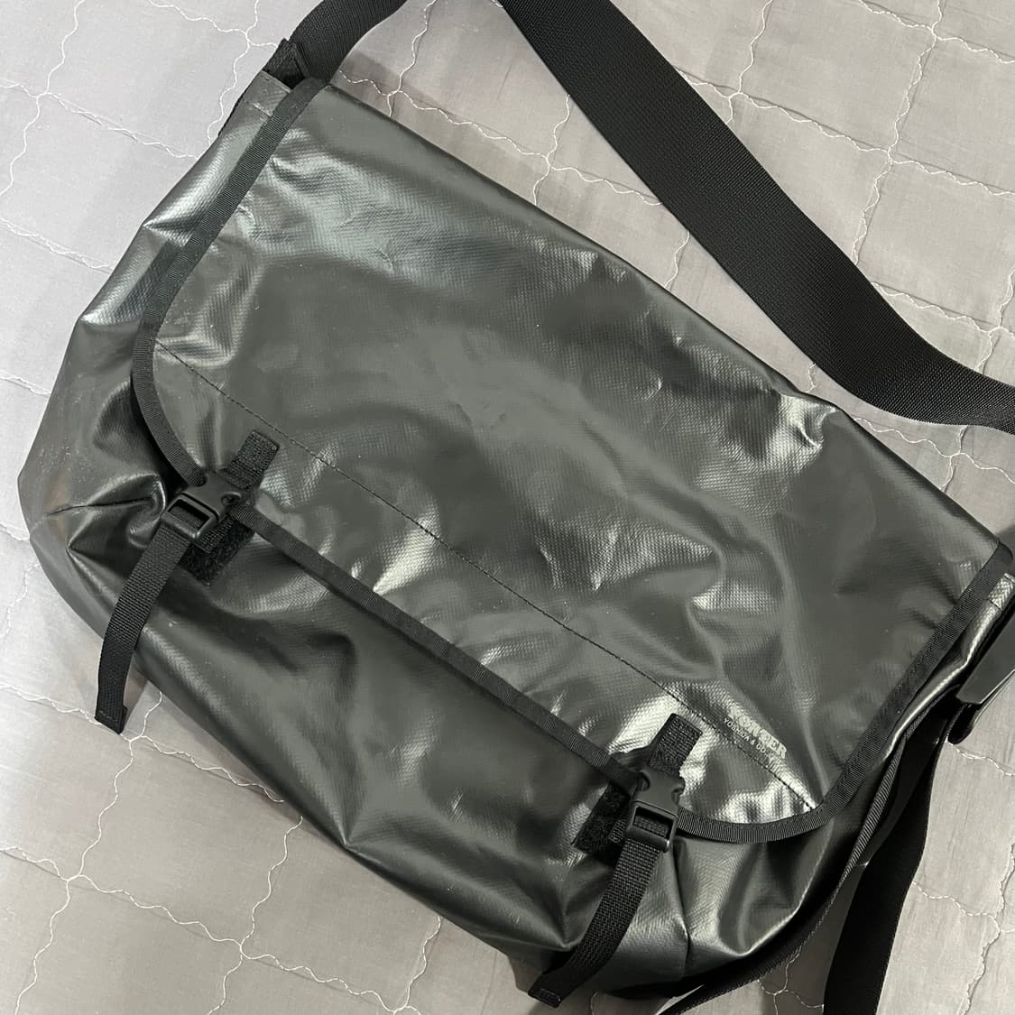 요시다 포터 PVC 숄더 백 메신저 백 블랙 상품이미지1