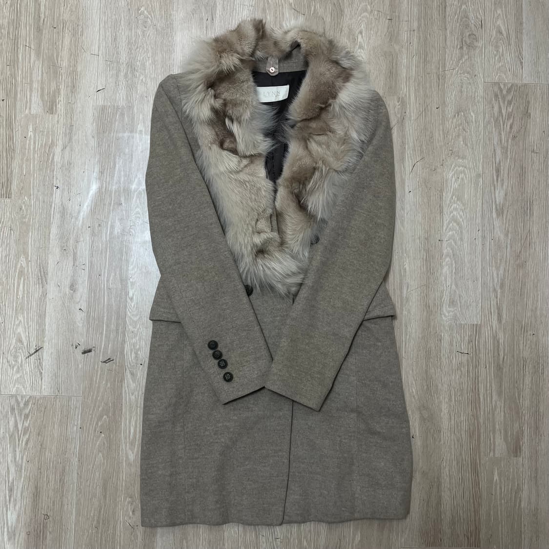 케네스린 여성 폭스퍼 코트 55-66 상품이미지3