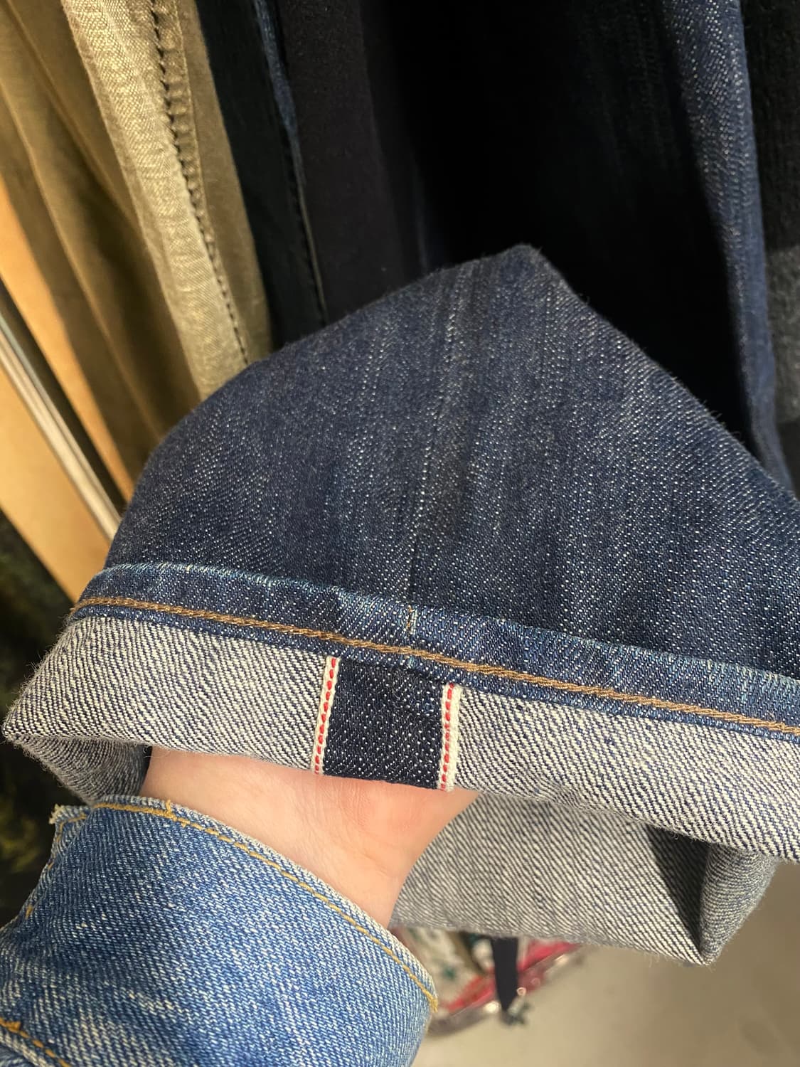 SOPHNET denim pants 소프넷 신치백 셀비지 데님팬츠 상품이미지10