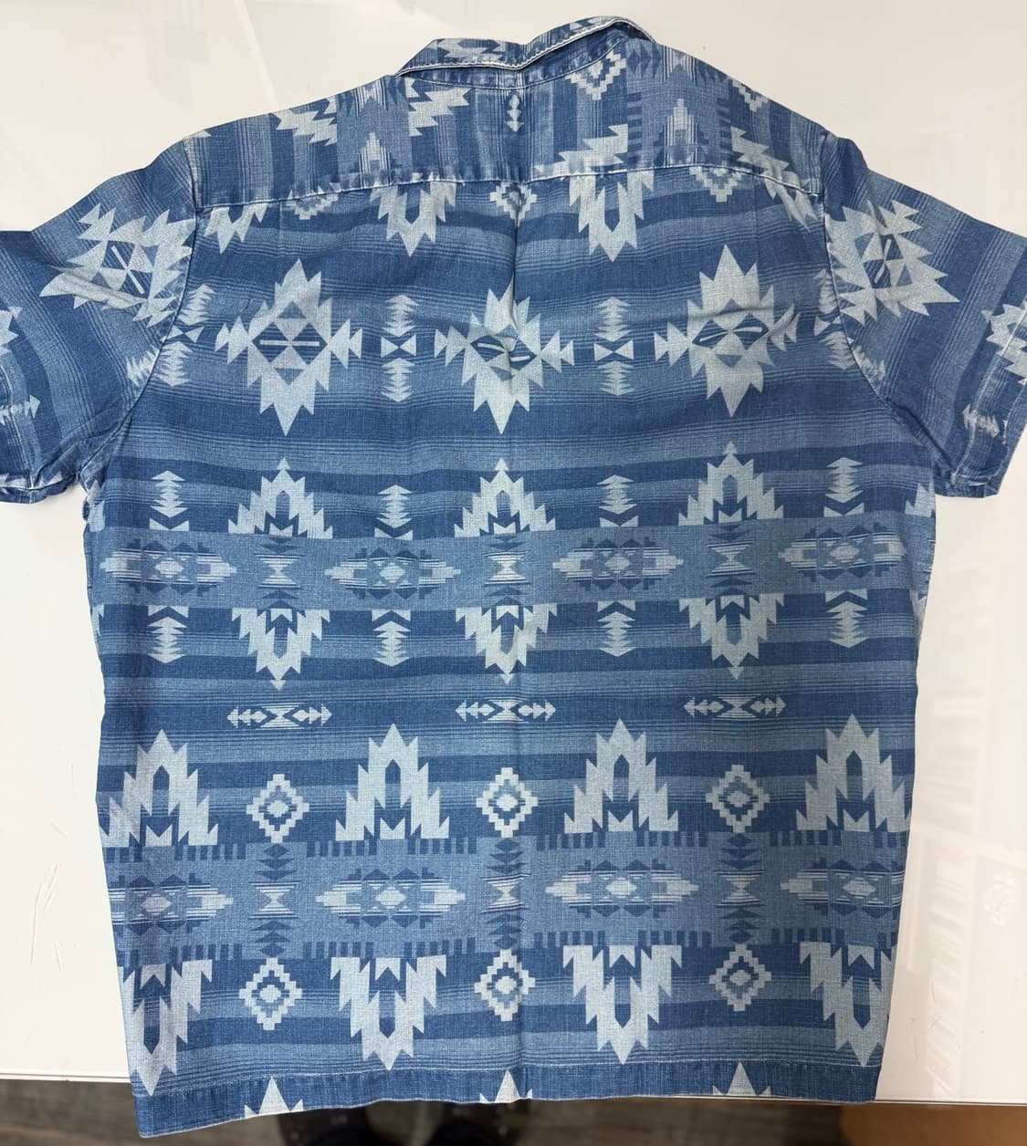 RRL 더블알엘 인디고 네이티브 셔츠 XL 상품이미지2