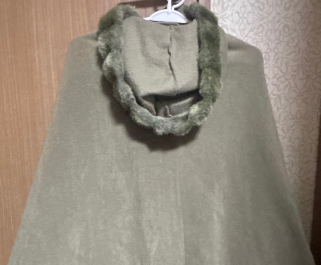 빈티지 모리걸 후드 케이프 상품이미지2