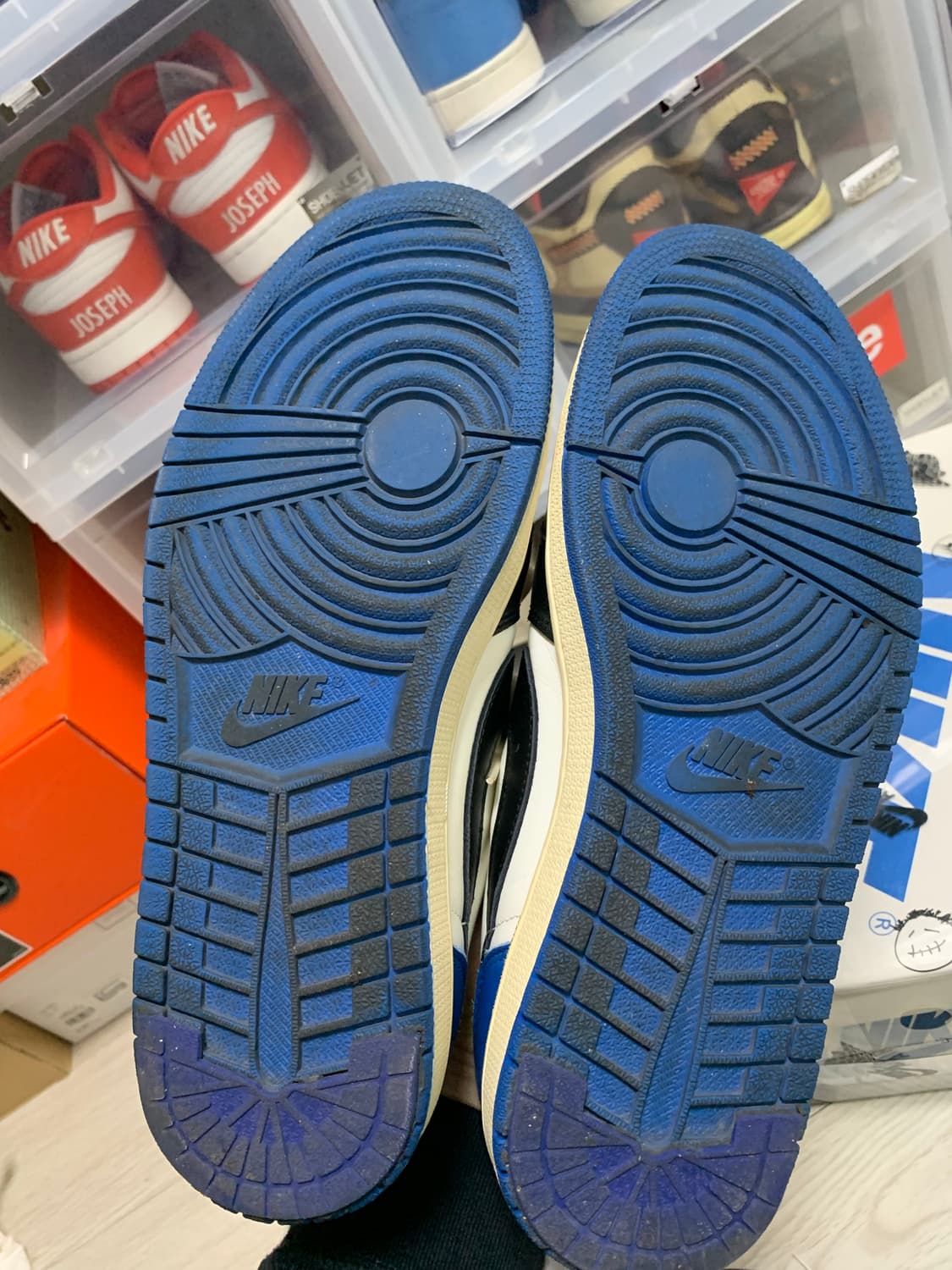 [280]나이키 프라그먼트 트래비스스캇 조던1 로우 상품이미지6