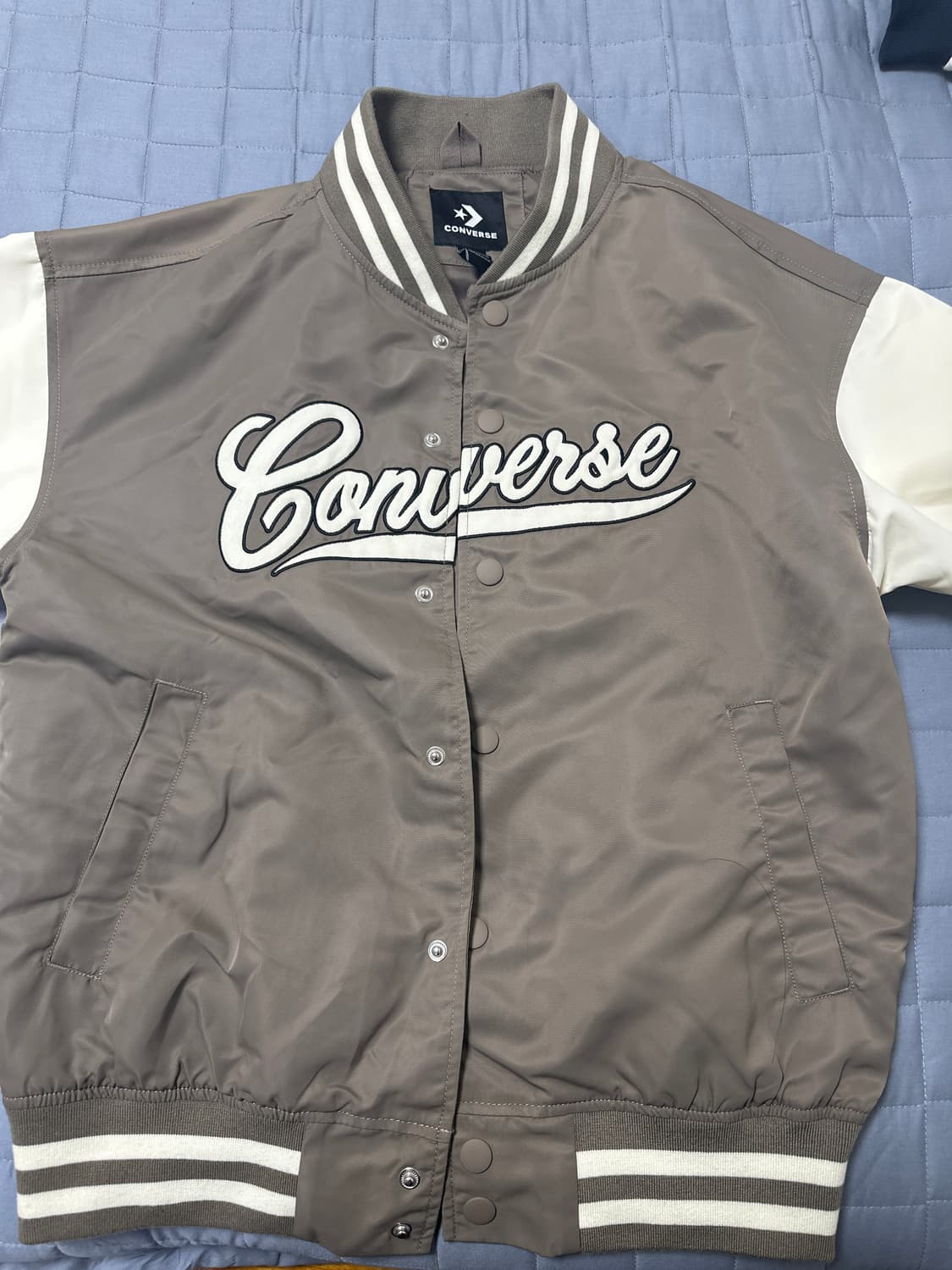 컨버스 논패디드 봄버 바시티 재킷 xs 상품이미지1