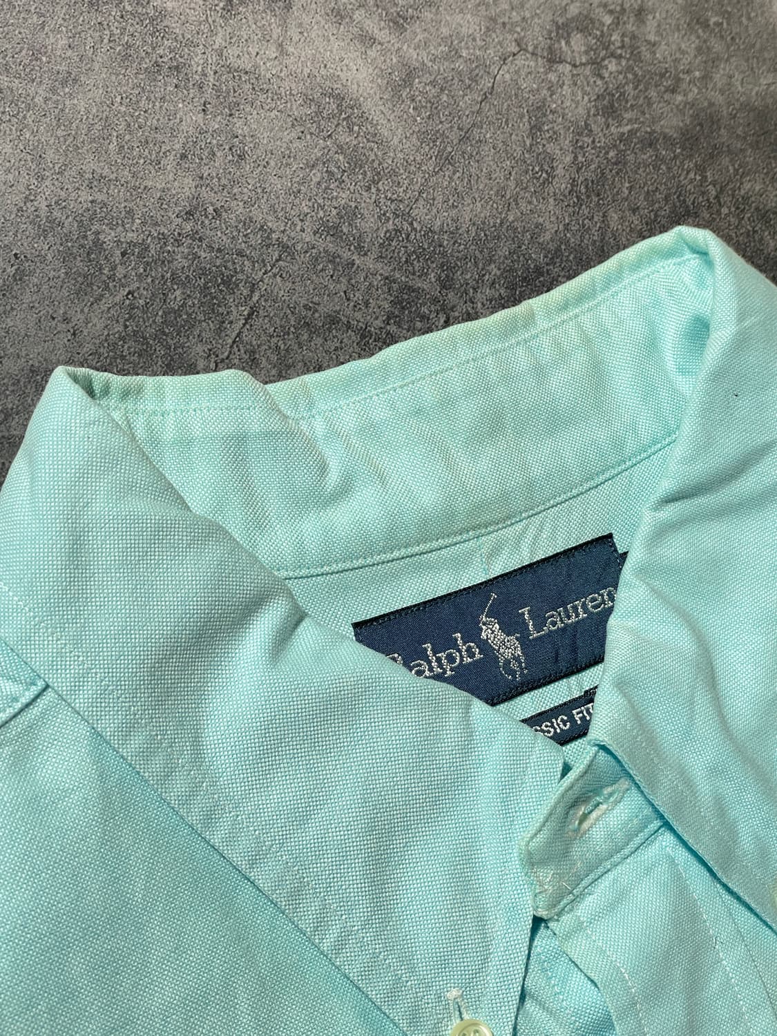 RALPH LAUREN 랄프로렌 빈티지 코튼 민트셔츠 상품이미지3