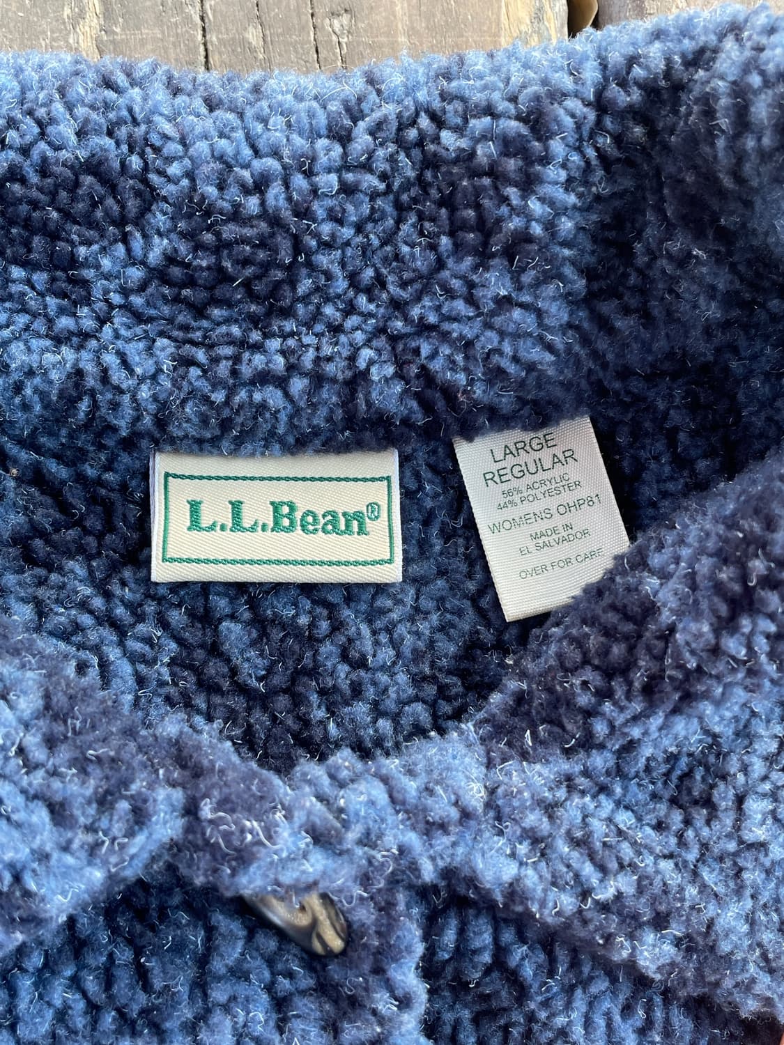 90s L.L. Bean jacquard Fleece JK 상품이미지6