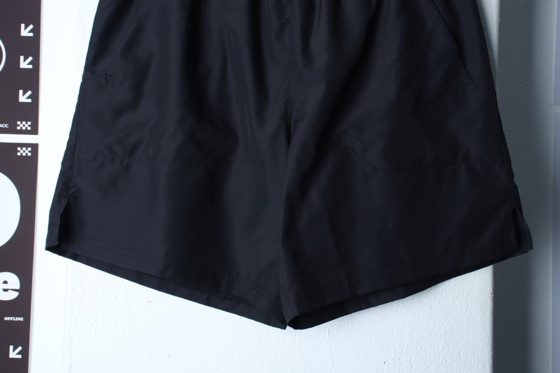 W(M) 무신사 스탠다드 반바지 팬츠 기능성 나일론 밴딩 블랙-P9824 상품이미지4