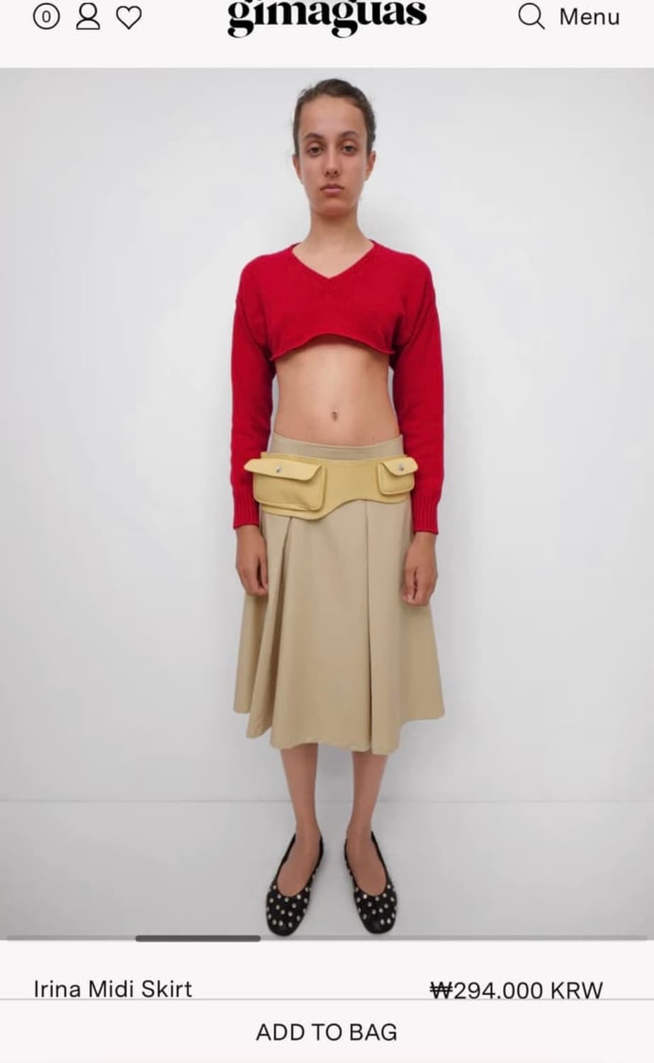 irina midi skirt 상품이미지1