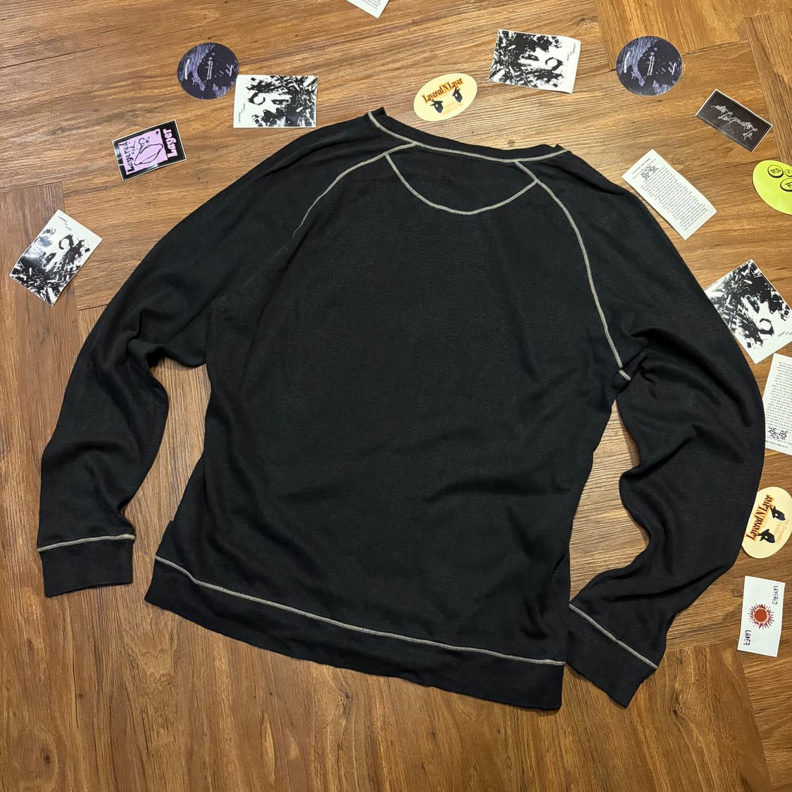 Hugo Boss flatlock stitch longsleeve 상품이미지1