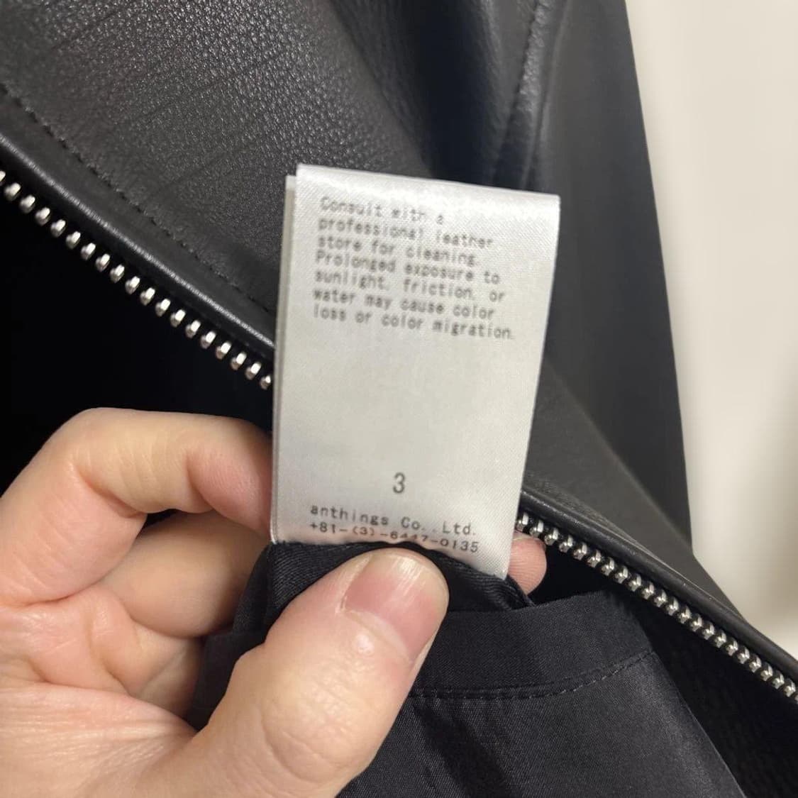 25aw Leather Sports Jacket 상품이미지6