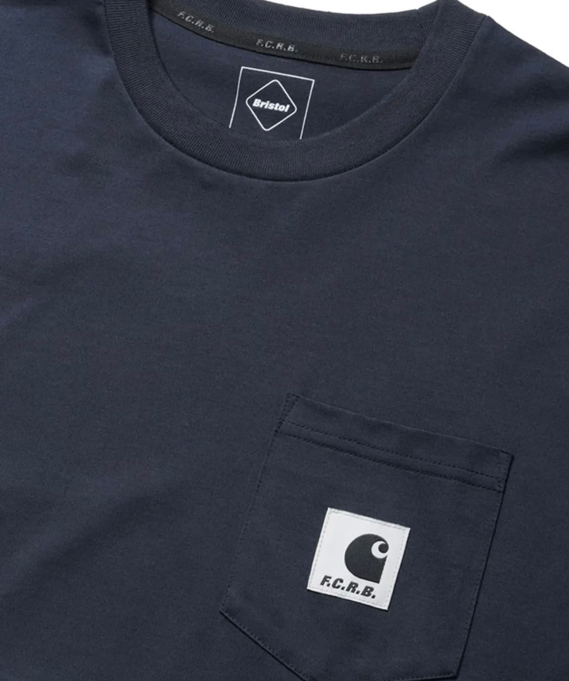 칼하트 WIP F.C.R.B 포켓 티셔츠 -navy 상품이미지3