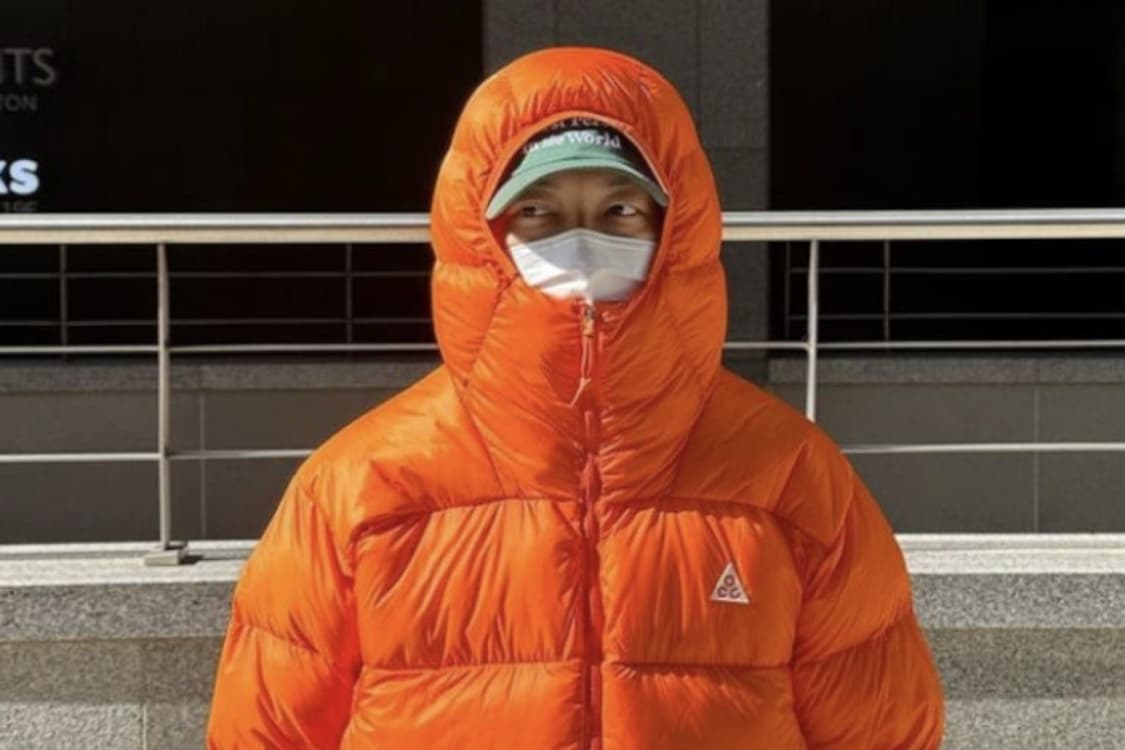 나이키 acg 루나레이크 패딩 s(이동휘패딩) 상품이미지1