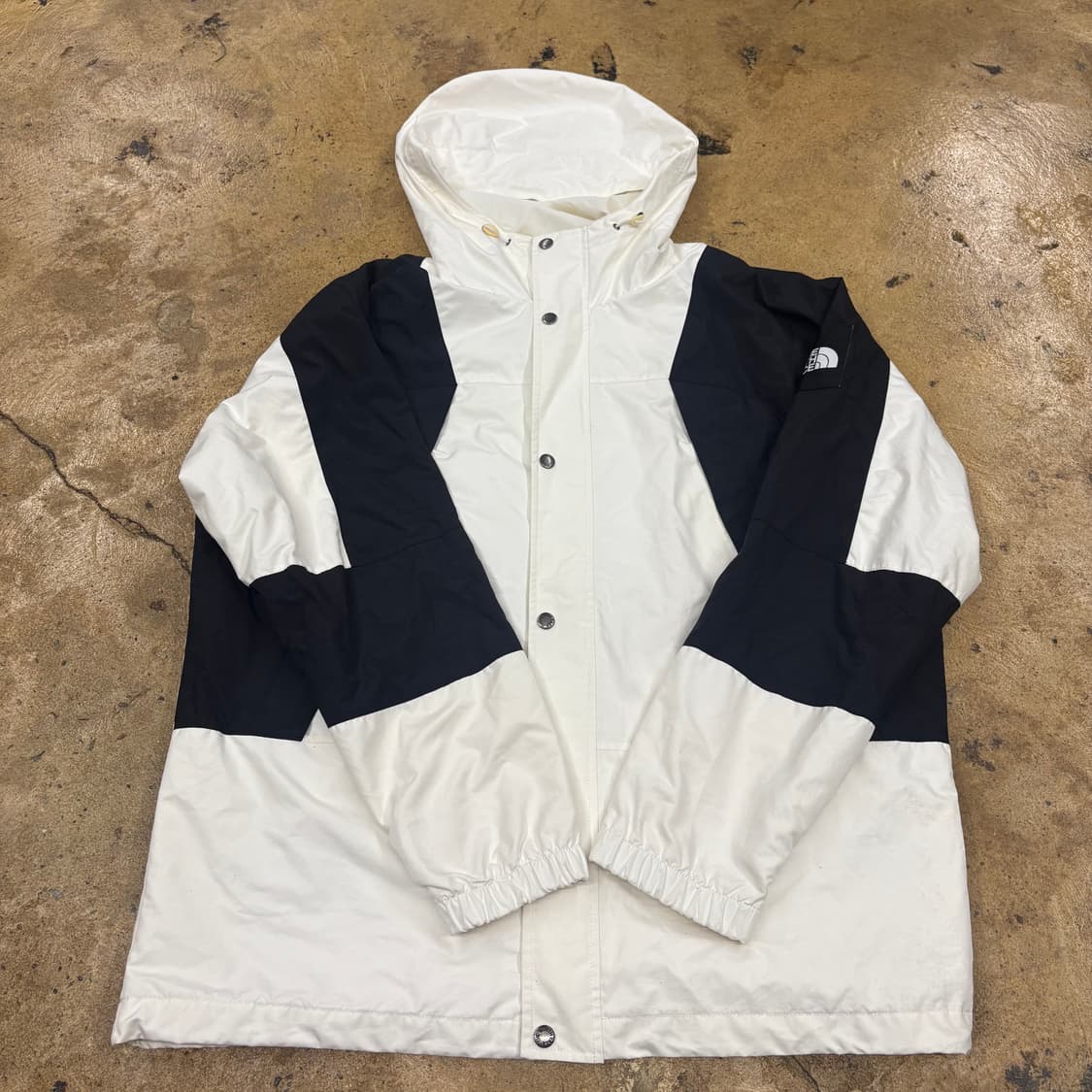 [정품/XL,105] 노스페이스 화이트라벨 배색 바람막이 자켓 b14 상품이미지2
