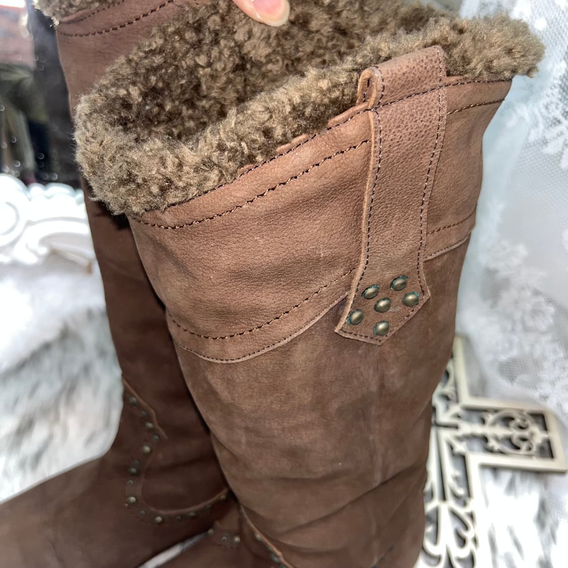 빈티지 웨스턴 퍼부츠 상품이미지5