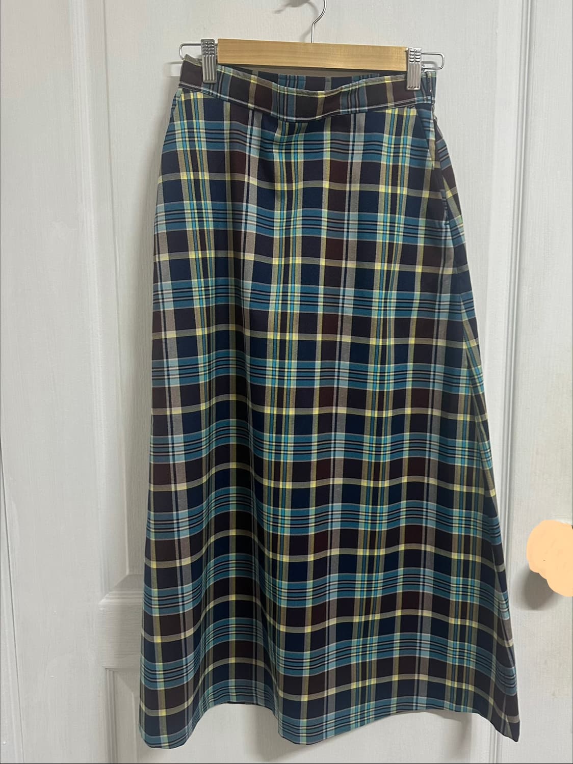 니코앤드 Niko and 블루체크스커트 상품이미지1