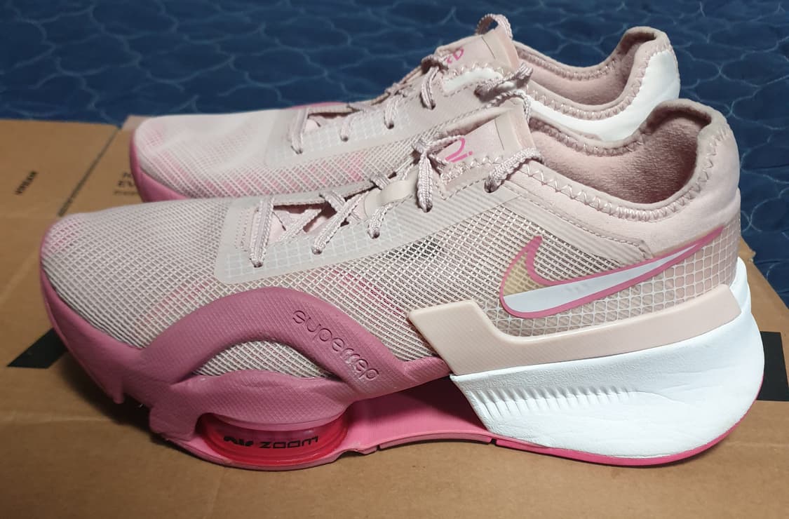 나이키 에어줌 슈퍼랩3 경량매쉬 런닝화 피치 핑크 (245) 상품이미지2