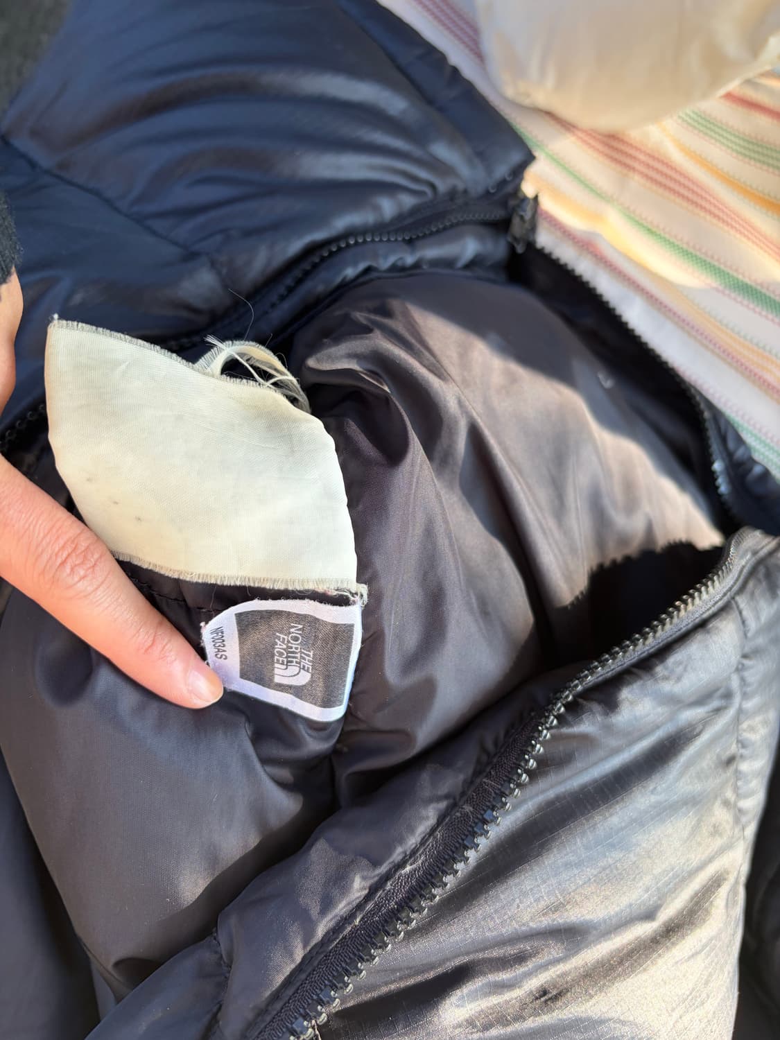 노스페이스 눕시구형 남여공용패딩(95~100)(m~l) 상품이미지5