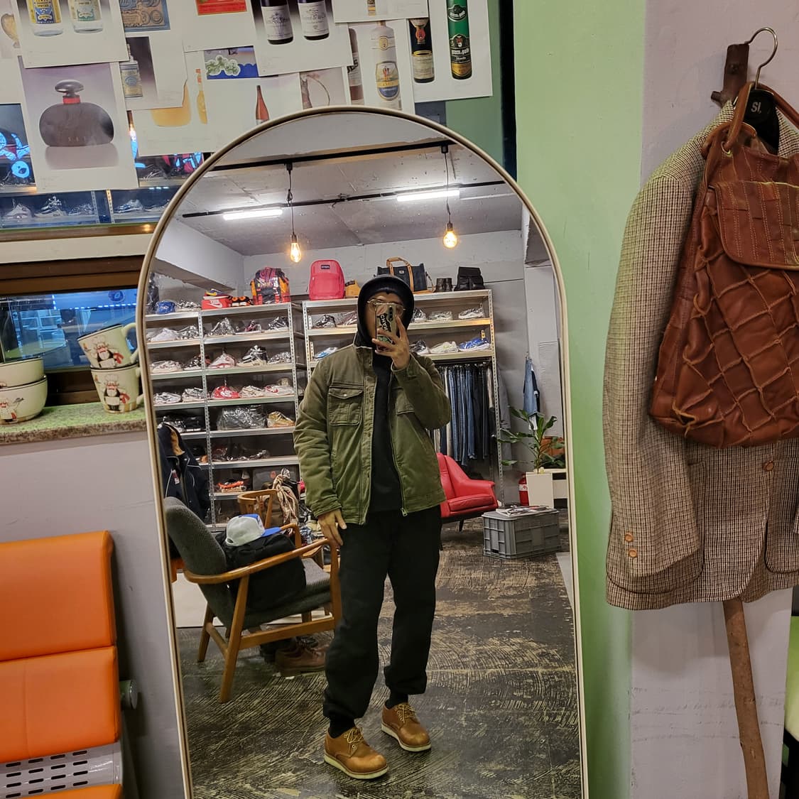 리바이스 데님 자켓 (M) 상품이미지2